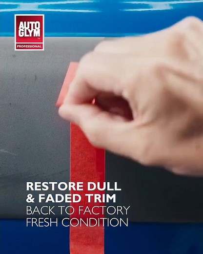 Autoglym Exterior Trim Restorer brings faded trim back to a factory look that lasts.