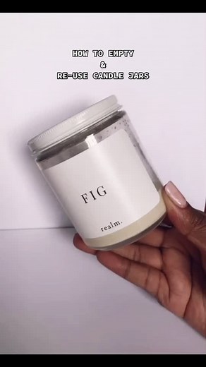 Easy Candle Jar Cleaning & Reuse Tutorial