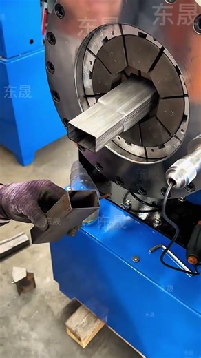 Rectangular and square tubes are reduced in diameter