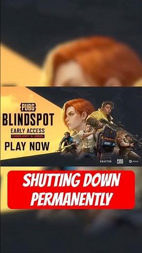 PUBG: Blindspot is SHUTTING DOWN on Monday 🛑 #pubg #gaming #playersunknowbattleground