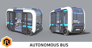 Autonomous Bus | 3D Vehicles | Unity Asset Store