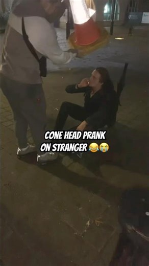 Cone Head Prank 😂😂😂 #prank
