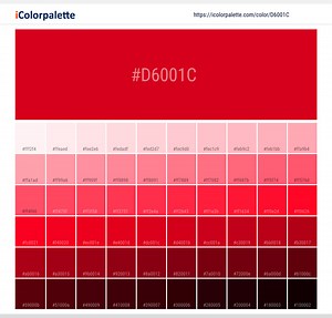 #d6001c - Crimson Fury | Pantone PANTONE 2035 C