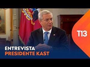 President José Antonio Kast on T13: "I am going to use the power of pardon"