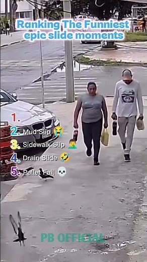 Ranking The Funniest epic slide moments 🤣 #shorts #fails #funny #slipandfall