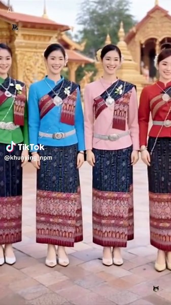 ชุดนางรำอีสานที่สวยงามในราคาเพียง 500 บาท