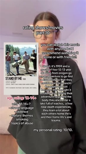 #STANDBYME : i will never get over this movie. || #fyp #viral #movie #show #parati #makemeviral #makemefamous #rating #ratingmovies #charli #damelio #charlidamelio #2020