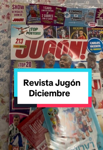 Unboxing Revista Jugón Diciembre: Nuevos Cromos 2023