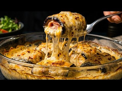 I Could Eat These Cheesy Eggplant Rolls EVERY DAY!