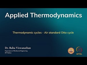 Thermodynamic cycles -- Air standard Otto cycle