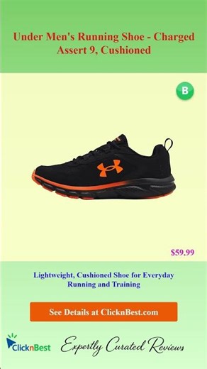 Under Men's Running Shoe - Charged Assert 9, Cushioned