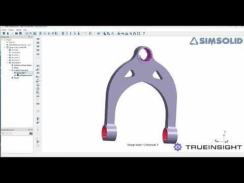 Sequential Fatigue Study using Altair SimSolid