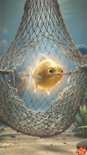 “The Brave Little Fish 🐠🐟 | A Heart- Touching 3D Animated Story"