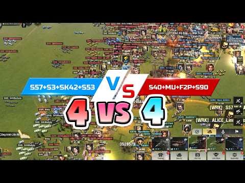 WARPATH Aegean Sea | EPIC 1 4 VS 4 WRK,GOTH,SK42,S53 VS S40,MU,F2P,S9 The Battle Open Safe Zone