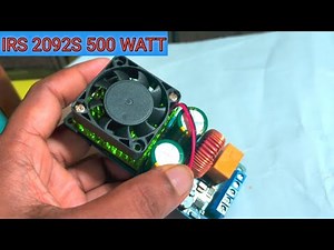IRS2092 amplifier circuit Diagram irs2092 amplifier board details