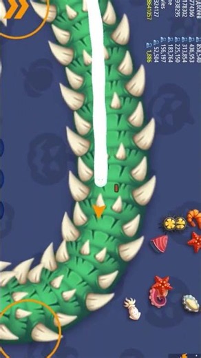 Warm Zone io Snake 🐍 game Slither Snake 😱 Hacker Game Play #youtubeshorts WarmZone io #shorts