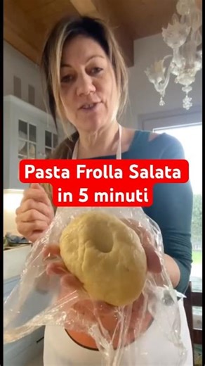 Savory Shortcrust Pastry in 5 Minutes #shorts #pastafrolla #puffpastry