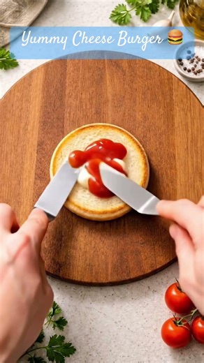 This Cheese Burger ASMR Is Too Satisfying 🤤 | Instant Burger Recipe #shorts #viralvideo #asmr #bts