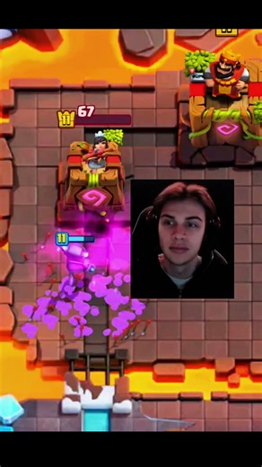 Bro uninstalled the game!🥀#clashroyale