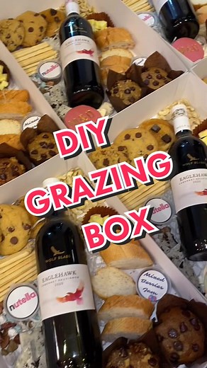 DIY grazing box for our principal sponsors 😍 @eatsandtreatsbydarlen #fyp #wedding