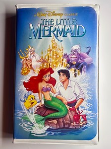 BANNED COVER Disney Little Mermaid VHS Tape - Walt Disney Black Diamond Collection - Rare Classic Vintage 1990s Family Movie - Etsy Australia