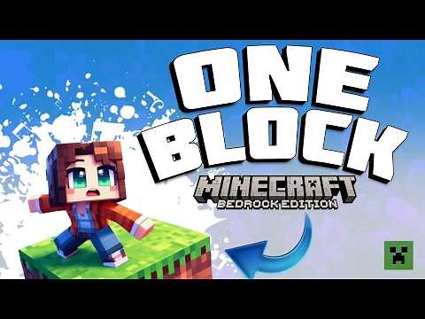 🚀 One Block Map for Minecraft Bedrock 1.21 | Free Download