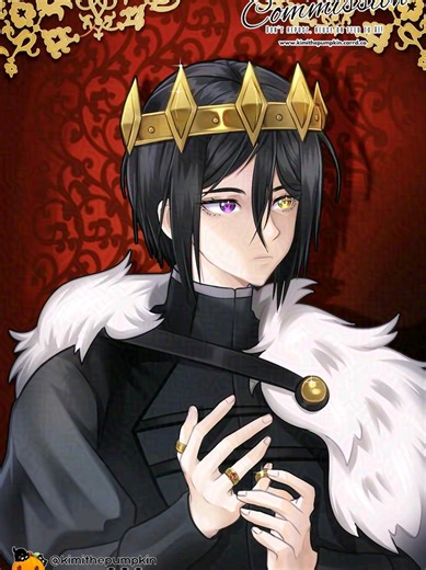 I started working on a new commission art of Richard III. from anime Requiem of the Rose king in adaptation of his real life portrait with his anime counterpart in my style for one of my regular clients 🥰 #requiemoftheroseking #vgencomms #commissionart #linearttutorial #drawingtutorial