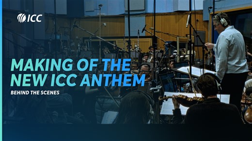 The story behind the anthem 🎶 Check out our behind the scenes film and see how the ICC anthem came to life 📽️ More ➡️ https://www.icc-cricket.com/news/the-new-icc-anthem-launched-as-a-single | ICC - International Cricket Council