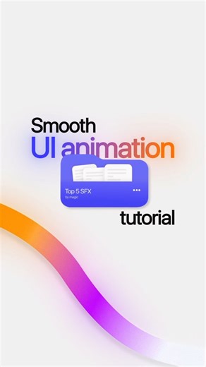 Magic | Video editor | Learn how to create Smooth UI POPUP🫡🚀. Comment " UI " to learn more animations like this✅️ Expression in my discord server💻 Follow... | Instagram