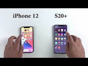 Samsung galaxy S20 plus VS iphone 12 Speed Test Comparison 2025