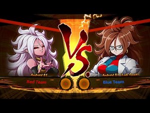 Android 21 (Majin) VS Android 21 (Lab Coat) | Dragon Ball FighterZ | XBOX Series X Gameplay