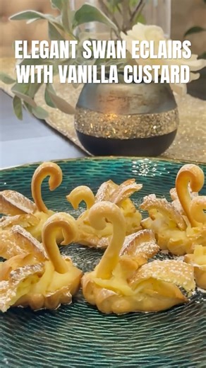 How to Make ELEGANT SWAN ECLAIRS — Easier Than You Think! 🦢✨
