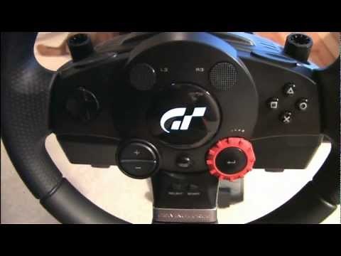Classic Game Room - LOGITECH DRIVING FORCE GT racing wheel review