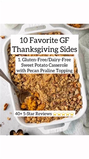10 Favorite GF Thanksgiving Sides! 🧡 These ten gluten-free side dishes are easy, flavorful, and perfect for any Thanksgiving feast, whether your guests are gluten-free or not. Check it out here: https://meaningfuleats.com/13-gluten-free-thanksgiving-sides-everyone-loves/ #glutenfree #glutenfreesides #sidedishes #glutenfreerecipe #glutenfreethanksgiving #thanksgivingsides | Meaningful Eats