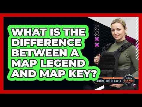 What Is The Difference Between A Map Legend And Map Key?