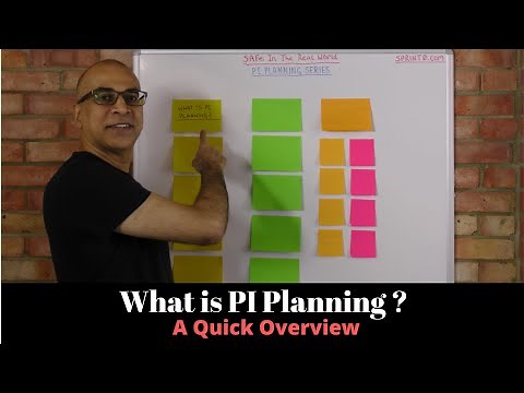 What is PI Planning in the Scaled Agile Framework?