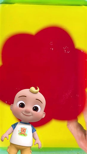 Jello crafts! Yummy colorful shapes #shorts #cocomelon #crafts #nurseryrhymes #learning