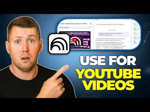 How to Use NotebookLM for YouTube Videos - Full Tutorial