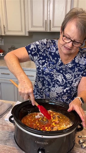 Have you tried my Santa Fe Soup from the Volume 1 cookbook? It's a delicious and hearty comfort food that cooks while you go about your day. | Mama Sue’s Southern Kitchen