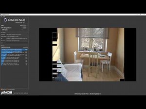 NEW CINEBENCH R20 Benchmark test AMD RYZEN 5 1600 3.4GHz