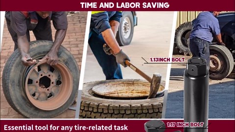 Manual Tire Bead Breaker, 38"-42" Tires Changer Tool, Portable Tire Hubs Removal Tool for ATVs/UTVs, Tractors, Trucks, Cars & More