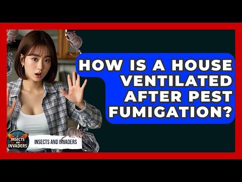 How Is A House Ventilated After Pest Fumigation? - Insects and Invaders