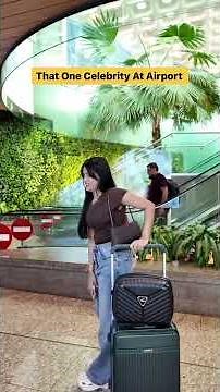 That One Celebrity At Airport | SAMREEN ALI VLOGS #bollywood