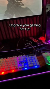Gamer ka rin ba katulad ko? Upgrade your style! 🖱️ RGB extra-large = perfect desk setup! #computer #gamingcommunity #Mousepad #fypシ゚ | Christine Grace