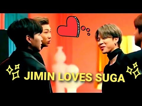 Jimin being in love with Suga | yoonmin moments ♡
