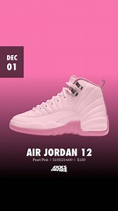 90K views · 604 reactions | Air Jordan 12 GS Pearl Pink 헖헼헹헼헿현헮혆:...