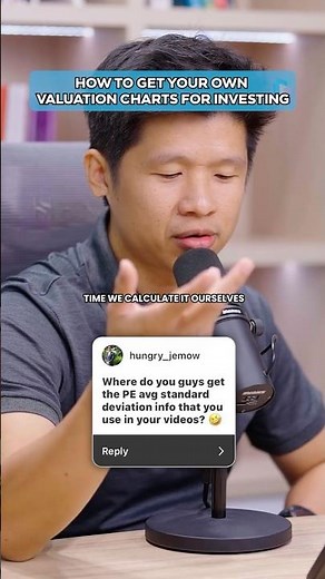 Here’s how we build our own valuation charts to invest smarter 🧠📊 #investing #valuation