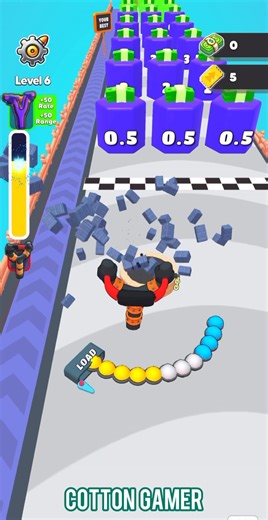 Reload Weapons Gameplay Level 6 (ios & Android ) #ios #android #gameplay #shorts #level #game #games #reload | Cotton Gamer