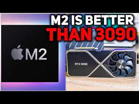 BETTER? Apple M2 vs GeForce RTX 3090 *JUNE 2021*