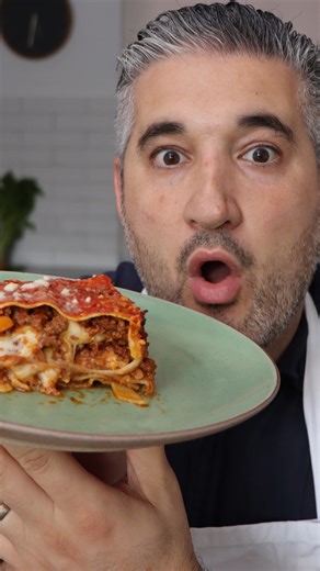 Let me show you how to make LASAGNA the way Italians do ❤️🇮🇹 #fblifestyle | Vincenzo's Plate